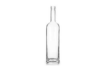 Empty Glass Liquor Bottles