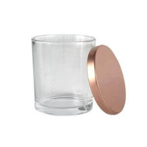 Glass Candle Jars with lid wholesale