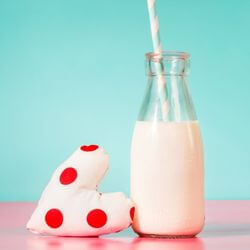 1-Size of glass milk bottles