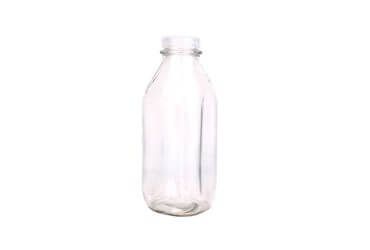 1litre glass milk bottles