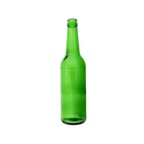 Green Glass beer bottles