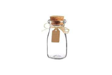best glass milk bottle with Cork