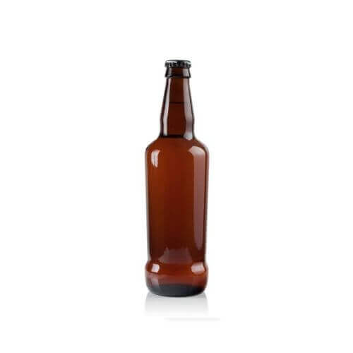 Amber Glass Beer Bottles
