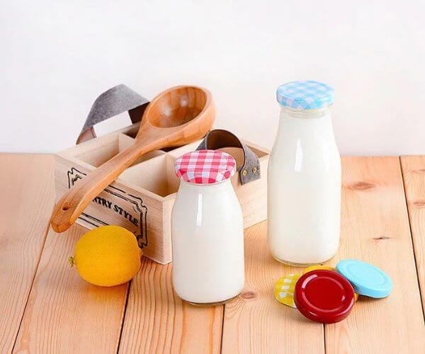 Glass Milk Bottles Manufacturer and Wholesale-LOM Glassworks