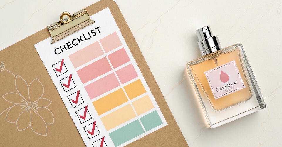 A visually appealing checklist graphic with branded colors.