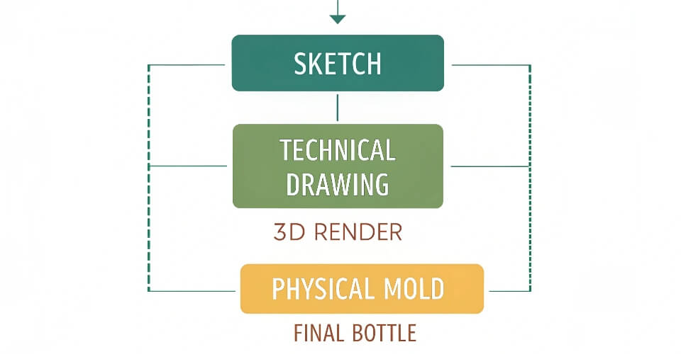 A visual flowchart graphic: 