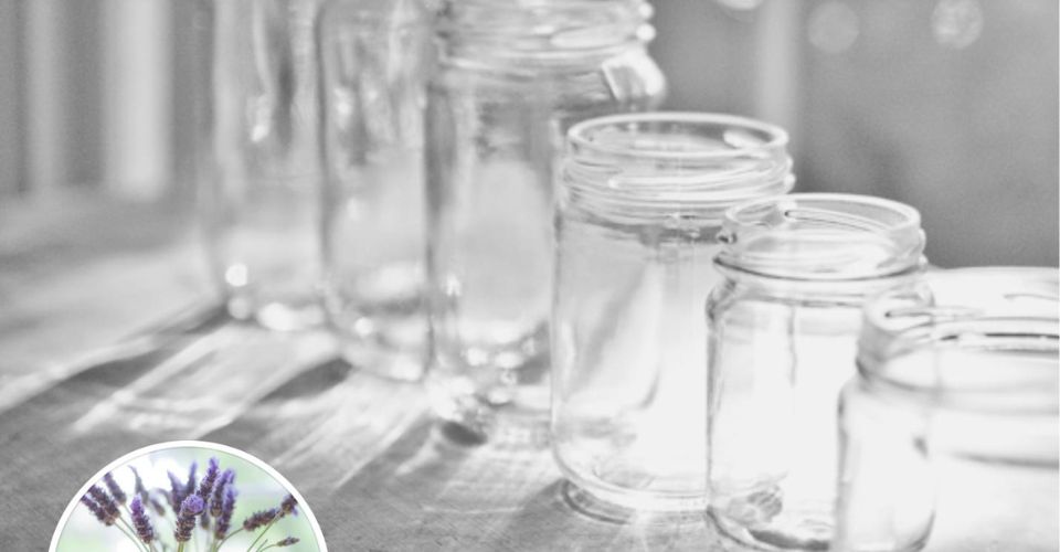 A screenshot of the Just Jars Australia website banner, emphasizing their extensive selection of glass jars, including Mason jars.